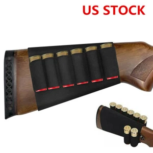 Tactical 8 Rounds Shotgun Buttstock Shell Holder Ammo Holster for 12 or 20 Gauge - Picture 1 of 8