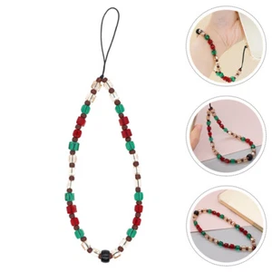 Crystal Beaded Mobile Phone Rope Charm Wristlet Strap for Cell Lanyard - Photo 1/12