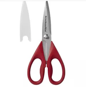 KitchenAid All Purpose Utility Shears with Protective Sheath, 8.72-Inch, Red - Picture 1 of 3