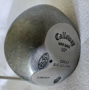 Callaway Great Big Bertha Driver 10º War Bird Titanium RH Reg Flex 43.5in S2H2 - Picture 1 of 8
