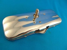 Vintage 1950's GM Guide Glare Proof Flipper Day Night Accessory Mirror Used