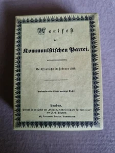 minibuch ddr Marx Engels Manifest Partei Kommunisten - Bild 1 von 2