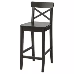 Neuer IKEA INGOLF Barhocker mit Rückenlehne, 24 3/4" - Bild 1 von 8