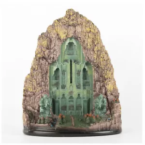 Statua Il Signore degli Anelli Hobbit Porta Montagna Solitaria Resina Figure Giocattoli Nuova - Foto 1 di 5