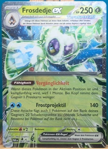 POKEMON - Paradoxrift - Frosdedje EX - 003/182 - alemán - Imagen 1 de 1