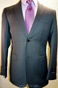 NEW $1600 men SAKS FIFTH AVENUE 38 R ZEGNA CLOTH WOOL SILK ITALY SUIT YEAR ROUND - Picture 1 of 12
