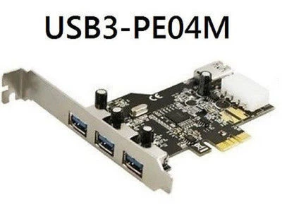 Scheda PCI Express USB 3.0 SuperSpeed 4 porte (3 Ext/1 Int), normale e basso profilo - Immagine 1 di 4