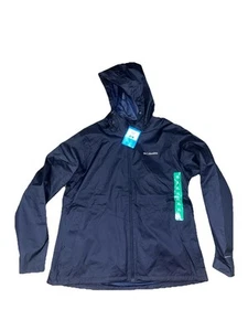 Columbia Womens Waterproof Lowland Ultra Jacket Adjustable Storm Hood New XL - Picture 1 of 2