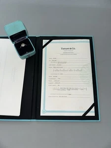 Tiffany Diamond Engagement Ring Size 6 .19 C - Picture 1 of 5