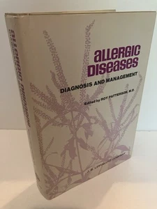 ALLERGIC DISEASES Diagnosis and Management 1st Edition Patterson 1972 NF/NF - Picture 1 of 2