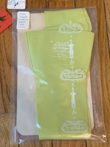 VTG Ladybug MOD Over The Knee Thigh-Hi Stockings fits 9-11 Honey Dew Lime Green - Picture 1 of 13