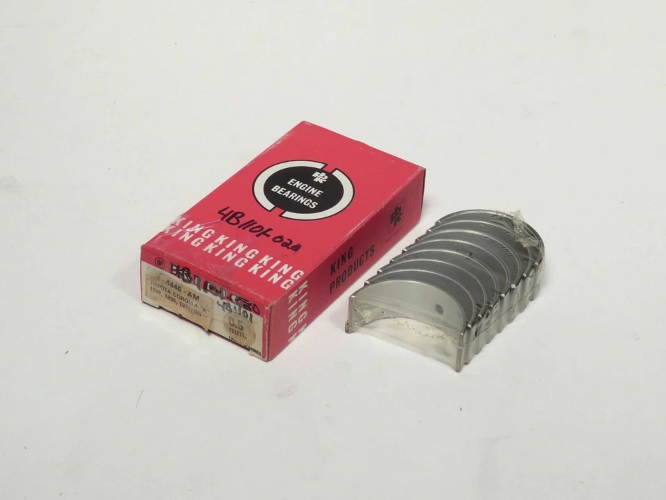 Juego de rodamientos de varilla de conexión de motor .020 para Toyota Corolla y Starlet 4B1101-020 Foto 1 de 1