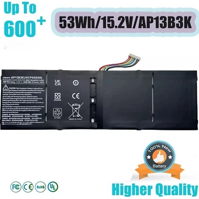 Batería AP13B3K AP13B8K para Acer Aspire M5-583P Series M5-583P-6637 M5-583P-6423 Foto 1 de 4