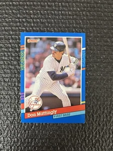Donruss #107 1991 Don Mattingly New York Yankees casi nuevo+ - Imagen 1 de 2