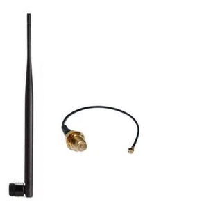 UMBAUSET AVM FRITZBOX MIT PIGTAIL UND 9dBi ANTENNE NEU - Afbeelding 1 van 1