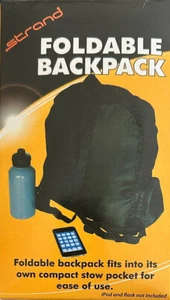 Faltbar Rucksack, Faltet IN Eine Quadratisch 12.7cm X 10.2cm (11cm X 10cm) - Bild 1 von 1