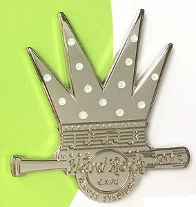 2013 Hard Rock Café Yankee Stadium City Lights Bate de béisbol Crown Le Pin - Imagen 1 de 2