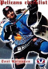 2001-02 Finnish Cardset #307 Pelicans, Checklist