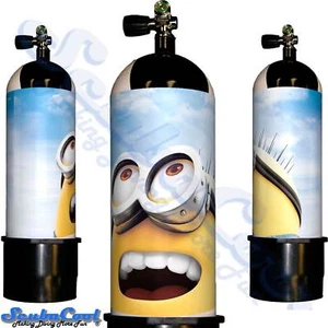 2313 Scubacool Scuba Dive Gas Cylinder Tank Cover NOT neoprene NOT sticker - Picture 1 of 1