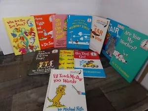 11 Dr Seuss Hardcover Book Lot I Can Read Series I Saw it on Mulberry Street ++ - Picture 1 of 16