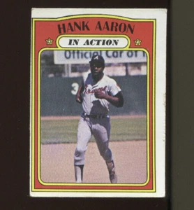 1972 Topps Baseball #300 Hank Aaron IA Card - VGEX #4418 - Picture 1 of 1