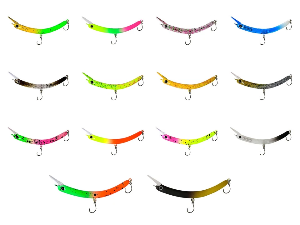 Crazy Banana 3,6g Forellenwobbler 19 Farben Wobbler Forelle Trout Area - Bild 1 von 1