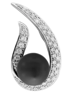 TRENDOR Schmuck Silber Perl Anhänger 80043 - Bild 1 von 5