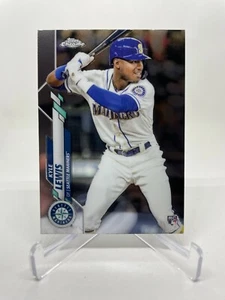 Topps Chrome 2020 Kyle Lewis Rookie RC - Seattle Mariners, #186 - Imagen 1 de 2
