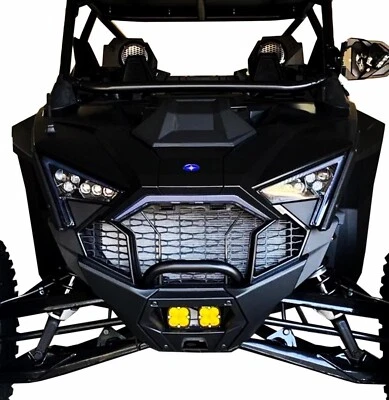 POLARIS RZR PRO XP XP4 Lower Bumper Dual Light Pod Bracket Baja Designs RIGID - Image 1 of 4