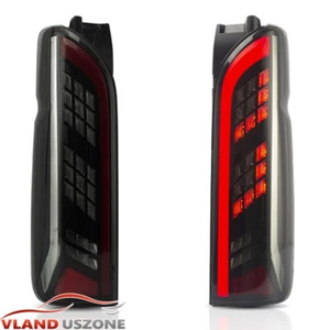 LED Tail Lights For 2005-2018 Toyota Hiace Upgrade Smkoed Sequential Rear Lamps - Picture 1 of 12