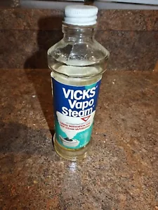 Vtg Vicks Vapo Steam Glass Bottle Liquid Medication Ad Prop Display Vaporizer - Picture 1 of 5