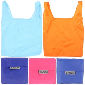 5 Pezzi Borsa a Mano Pieghevole Borsa per la Spesa Pieghevole Shopping Bag - Foto 1 di 12