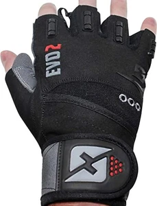 Skott Evo 2 Weightlifting Gloves with Integrated Wrist Wrap Support SIZE SMALL - Picture 1 of 4
