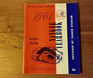 1961 Yankee Yearbook Revised Edition - Excellent Condition - New York Yankees - Picture 1 of 3
