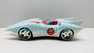 JADA SPEED RACER MACH 5 GLOSSY WHITE WITH NO 5 GRAPHIC 1:24  - Picture 1 of 12