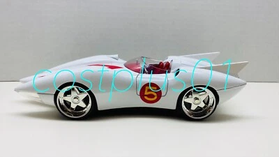 JADA SPEED RACER MACH 5 GLOSSY WHITE WITH NO 5 GRAPHIC 1:24  - Image 1 of 4