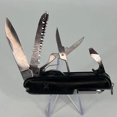 Faca de Bolso VINTAGE Talheres Frost FLYING FALCON Multi Ferramenta - 10 Ferramentas! - Imagem 1 de 4