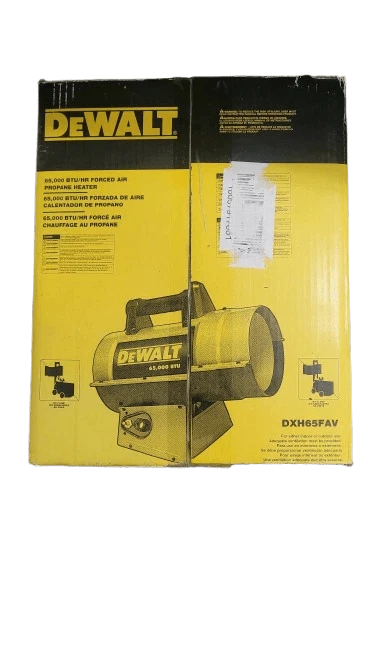 DEWALT 65,000 BTU Forced Air Propane Outdoor Heater DXH65FAV - Image 1 of 1