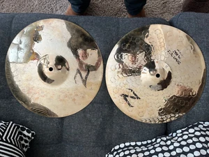 13” Zildjian Z Custom Dyno Beat hi hats - Picture 1 of 2