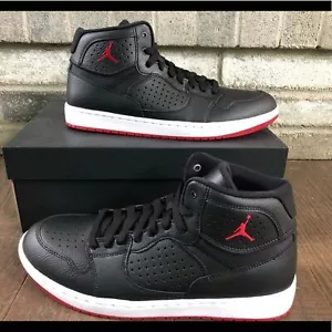 Nike Air Jordan Access Basketball Shoes 'Black/Gym Red-White 10.5. - Picture 1 of 10