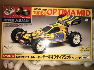 Kyosho Turbo Optima Mid 1/32 Hyper Jr. Racer Series No.9 Shaft Drive New Rare - Image 1 of 4