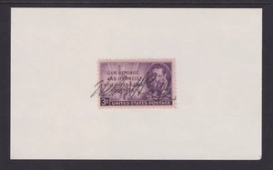 Herbert P. Bix (1938- ), Pulitzer Winning Author signed 3c Joseph Pulitzer Stamp - Picture 1 of 1