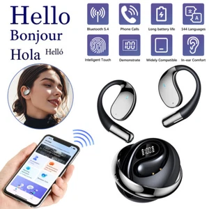 Translator Earbuds 144+ Languages Bluetooth 5.4 Online Instant Voice Translation - Picture 1 of 19