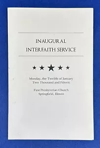2015 Illinois Inaugurazione Programma di Servizio Interreligioso / Gov. Bruce Rauner - Foto 1 di 4