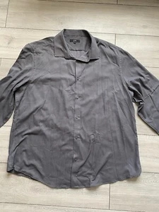 George Men’s Grey Shirt Regular Fit - Picture 1 of 6