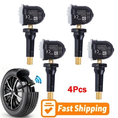 Sensores de presión de neumáticos TPMS de 4 piezas para Ford F250 F350 F450 Super Duty FR3Z-1A189-A Foto 1 de 4