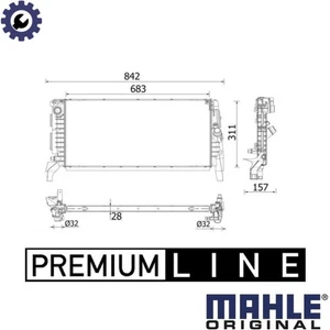 RADIATOR ENGINE COOLING CR 2201 000P FOR BMW X1/Van/F48 X2/F39 MINI F/B B46A20 - Picture 1 of 8