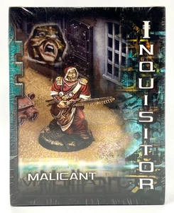 Games Workshop - Inquisitor Malicant GW-75-20 2001 NIB SEALED OOP - Picture 1 of 6