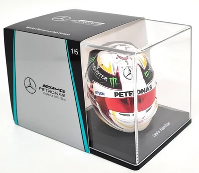 Spark 1/5 Lewis Hamilton F1 Bell Sturzhelm USA GP Weltmeister 2015 - Bild 1 von 4