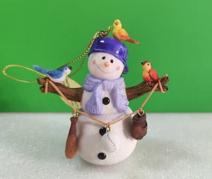 Bradford BASEBALL BUDDY Snow Famiglia e amici pupazzo di neve ornamento indipendente - Foto 1 di 3